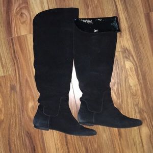 Gianni Bini leather knee high boots